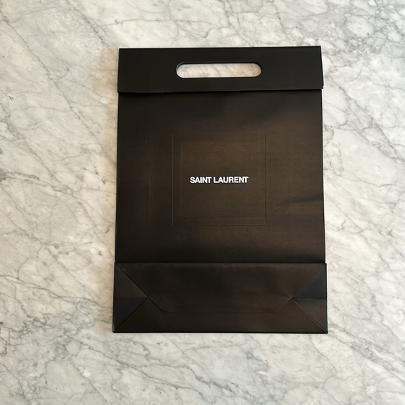 Saint Laurent paper shopping bag - medium - Picture 2 of 5